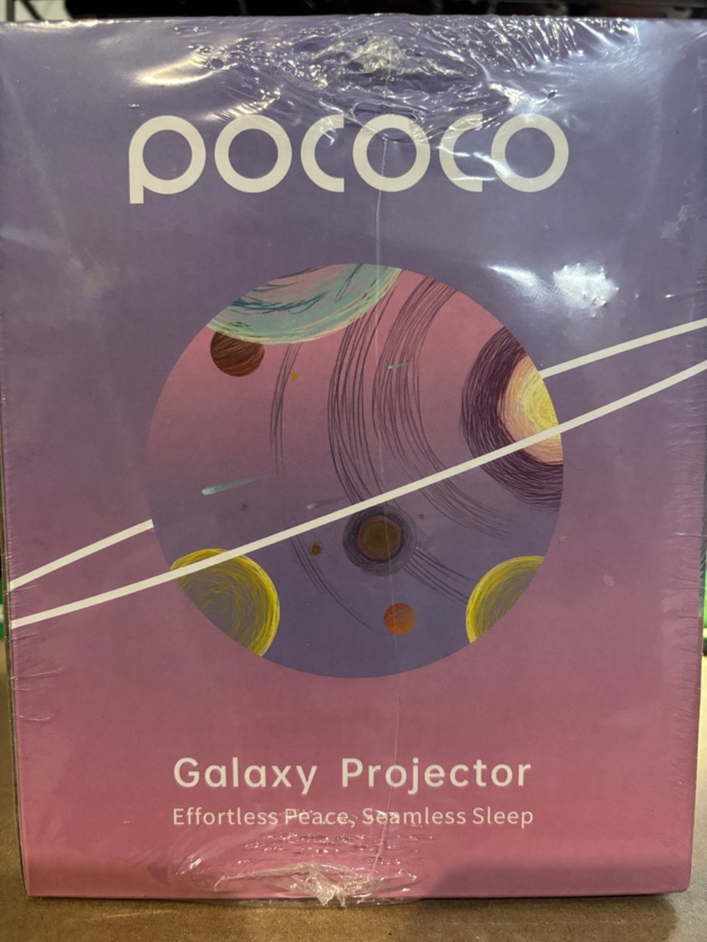 ⭐️ Purple Galaxy Projector - Ambient Star Light